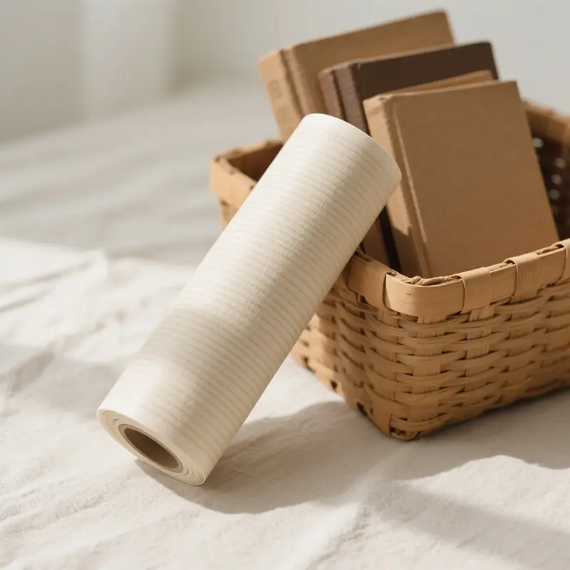 टिकाऊ लाकूड धान्य पीव्हीसी सजावटीचा चित्रपट