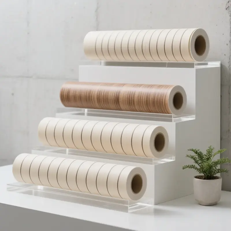 फॅक्टरी किंमत लाकूड धान्य सजावटीचा चित्रपट